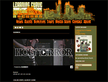 Tablet Screenshot of learningcurverecords.com